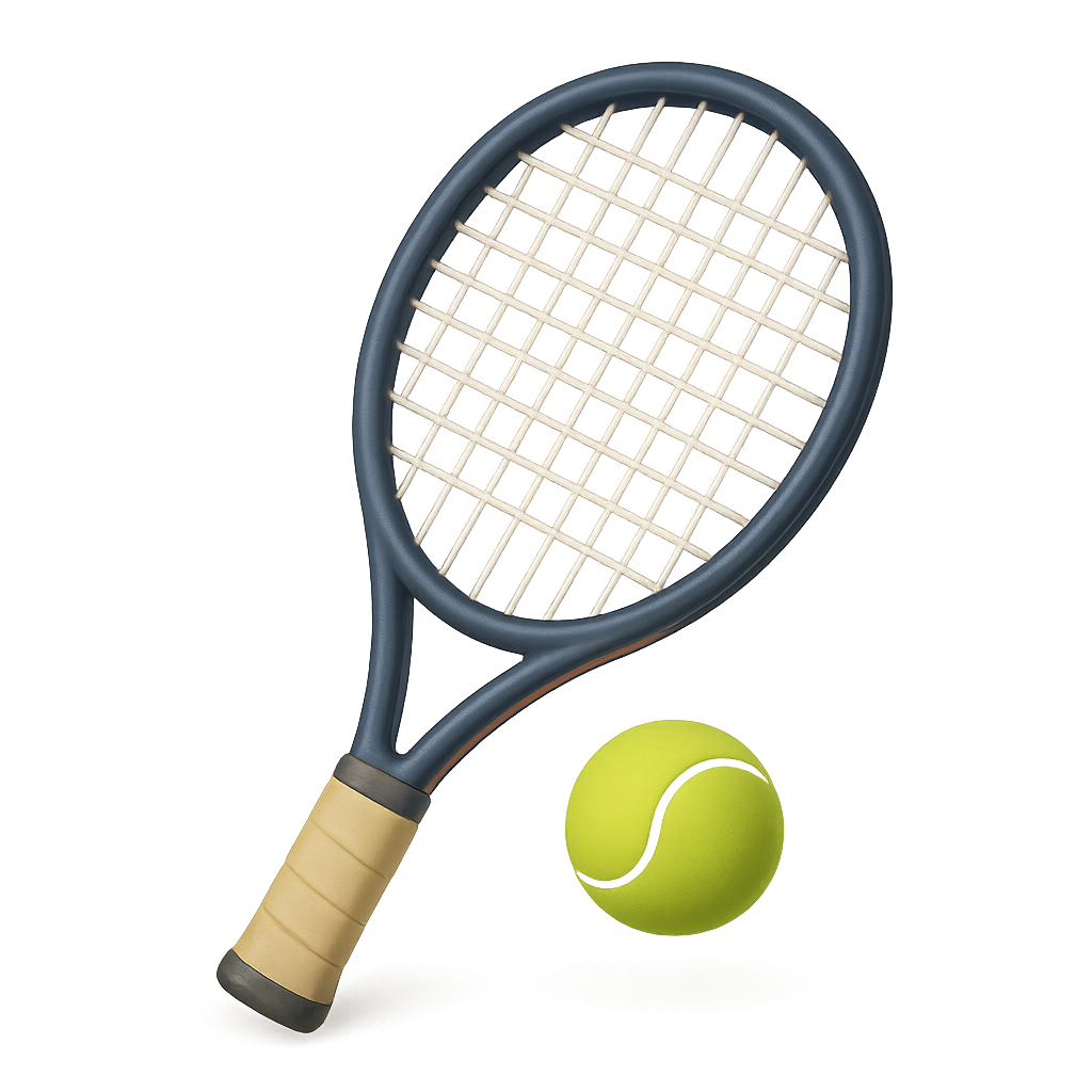 Racket and ball
